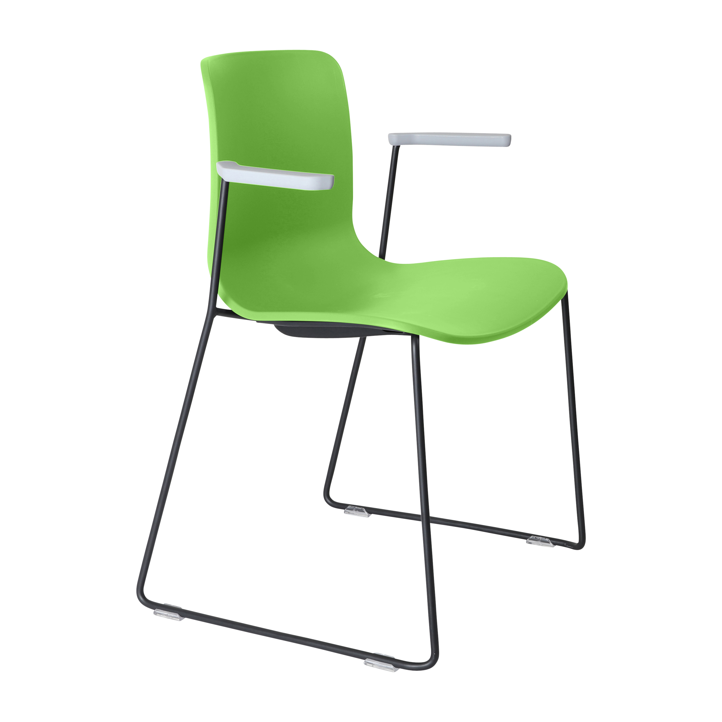 Acti Armchair (Green / Sled Base Arms)